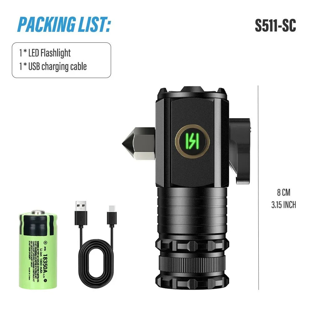 Multifunctional Powerful Super Bright Flashlight