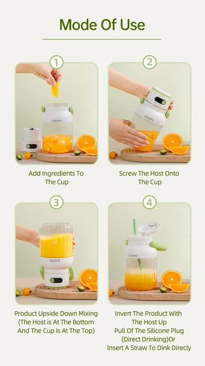 Rechargeable Portable Juicer