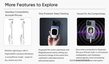 RC Magnetic Selfie iPhone Monitor Screen