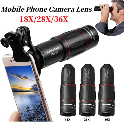 Mobile Clip-On Monocular Telescope