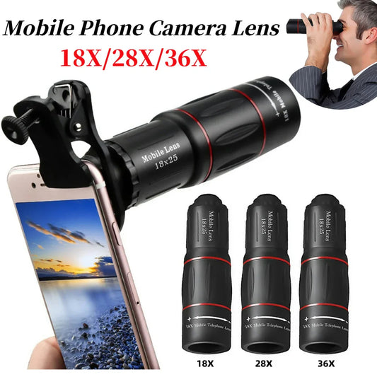 Mobile Clip-On Monocular Telescope