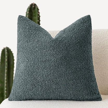 Stylish Textured Bouclé Cushion Covers - 12 Colours
