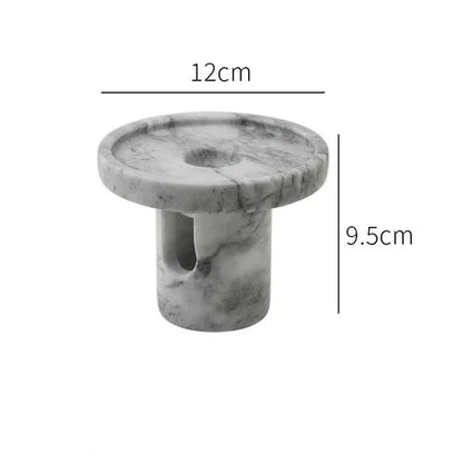 Natural Marble & Jade Wax Melt Burner - 5 Colours