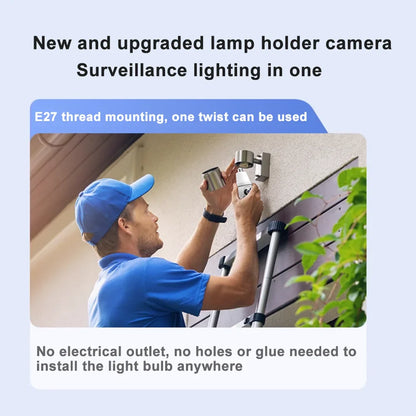 Smart Bulb Security Camera
