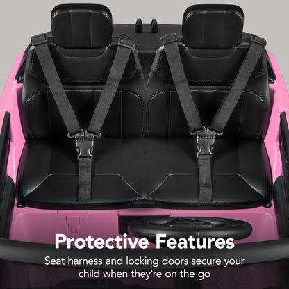 24V 2-Seater Licensed Range Rover Sport Ride-On Car w/ Parent Control