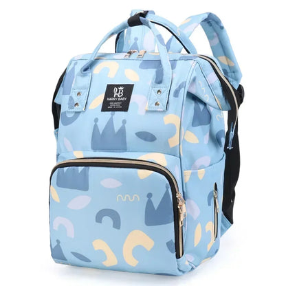 Fashion Mummy Diaper Backpack – Large Capacity Multi-Function Travel Nappy Bag for Baby Care