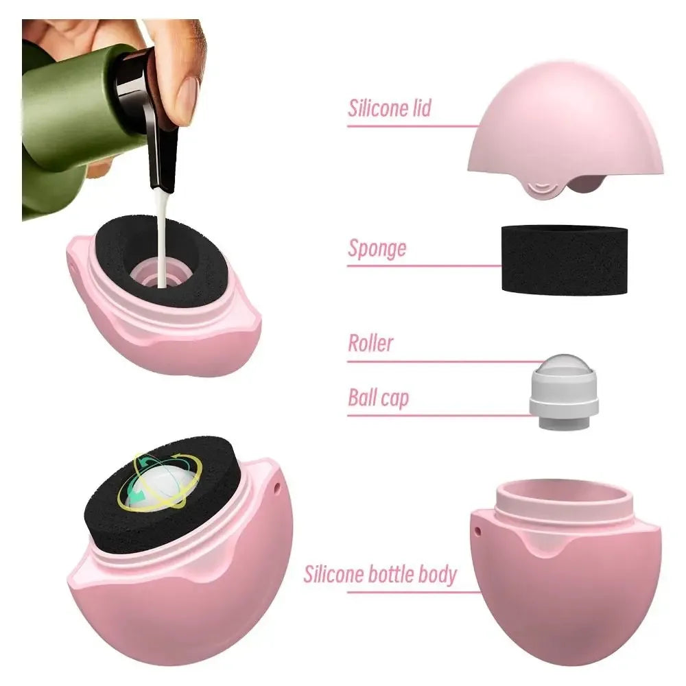 Refillable Silicone Sunscreen Roller
