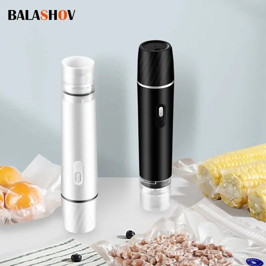 Mini Handheld Vacuum Sealer – Portable USB Electric Food Sealing Machine for Kitchen