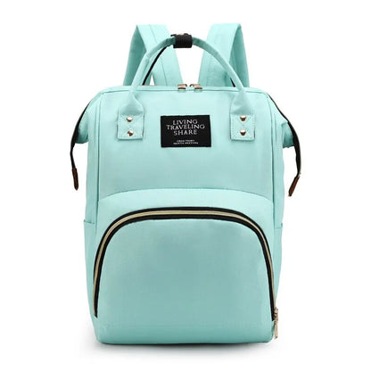 Large Capacity Diaper Bag – Multifunctional Waterproof Mummy Backpack for Baby Care & Travel