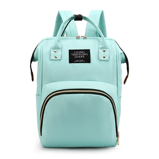 Large Capacity Diaper Bag – Multifunctional Waterproof Mummy Backpack for Baby Care & Travel