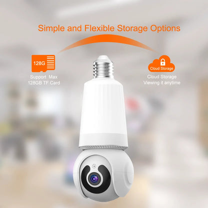 Smart Bulb Security Camera