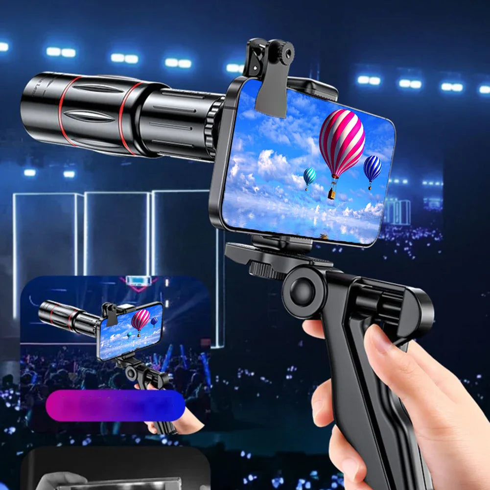 Mobile Clip-On Monocular Telescope