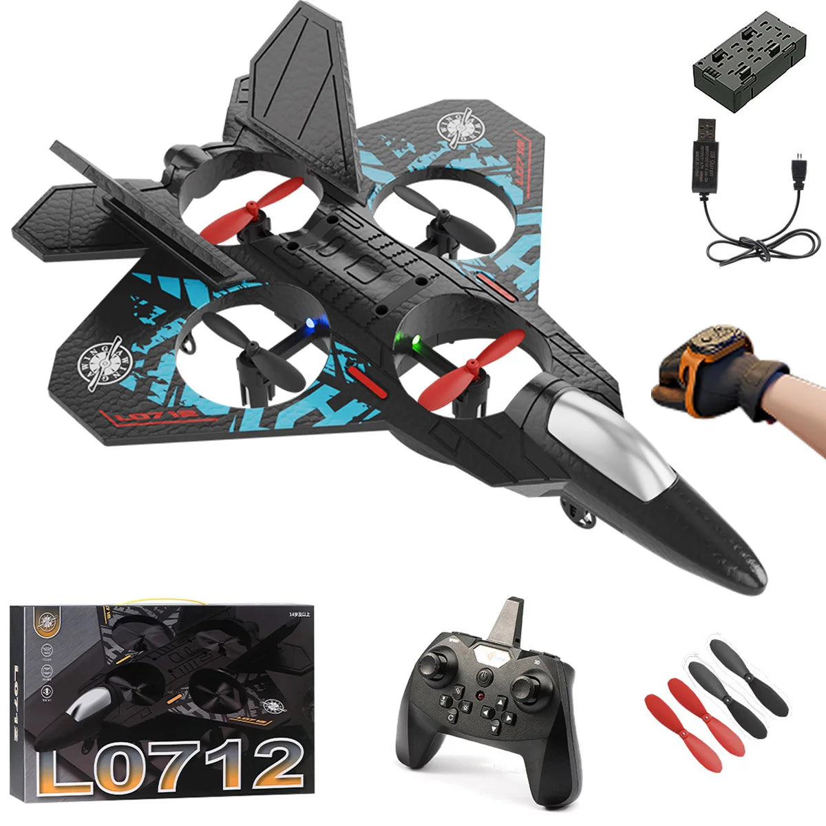 Remote Control Gravity Sensor Aircraft Toy