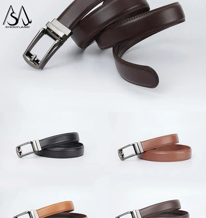 Men's Leather Ratchet Belt