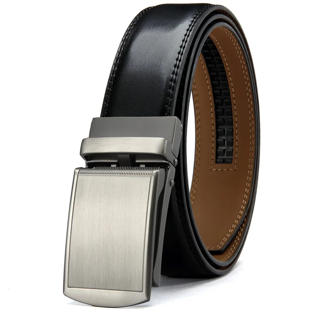 Men's Leather Ratchet Belt