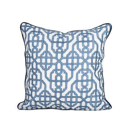 Indigo Blue Moroccan Inspired Luxury Cushion Cover - 2 Sizes
