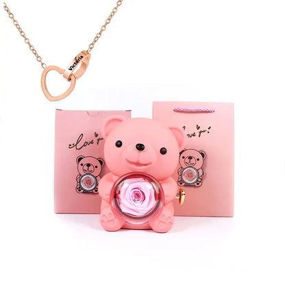 Teddy Bear Rose Gift Set
