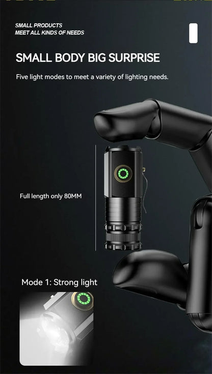 Multifunctional Powerful Super Bright Flashlight