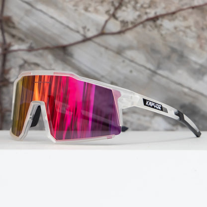 Kapvoe Men’s Cycling Glasses – UV400 Sports Sunglasses for Road & MTB Riding