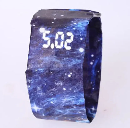Trendy Wrap Digital Paper Watch