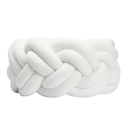 Braided Baby Crib Bumper – 300/400cm Soft Cushion Bed Protector for Newborns & Nursery Decoration