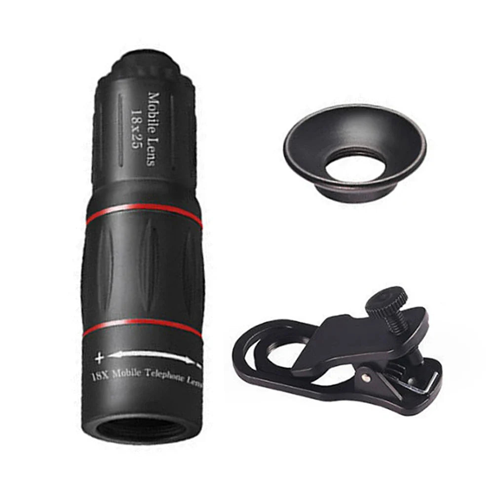 Mobile Clip-On Monocular Telescope