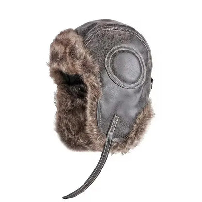 Winter Bomber Hat – Unisex Thick Fur Ushanka with Earflaps, Windproof Russian Ski Cap for Men & Women