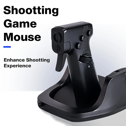 Ergonomic Gun Style Gaming Mouse
