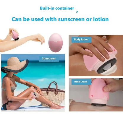 Refillable Silicone Sunscreen Roller