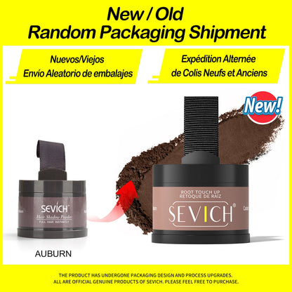 Sevich Hairline Powder – 4g Hair Concealer Shadow for Natural Hairline & Thinning Hair Coverage (Unisex)
