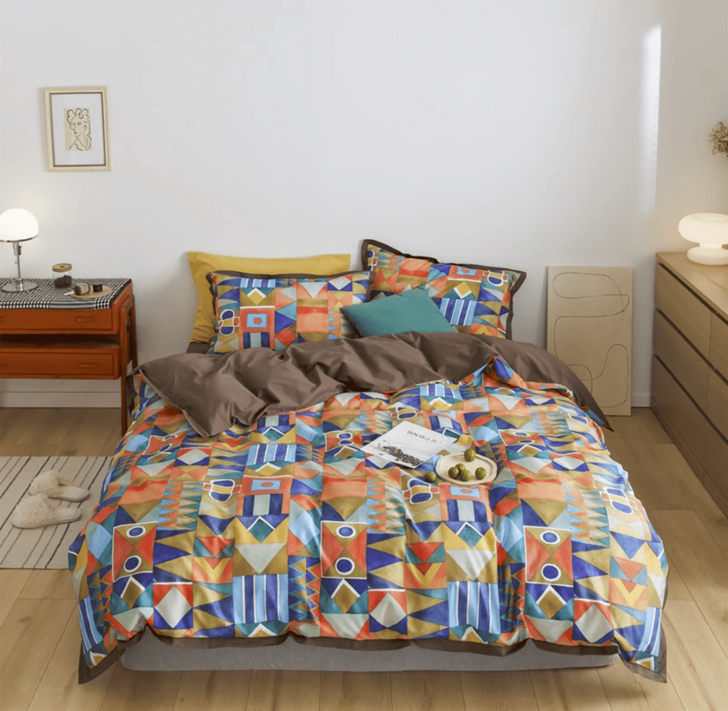 Shapes and Colors Duvet Cover Set
