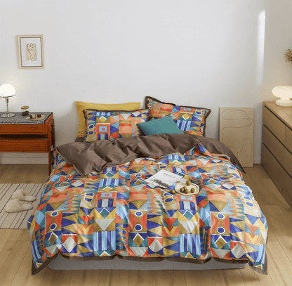 Shapes and Colors Duvet Cover Set