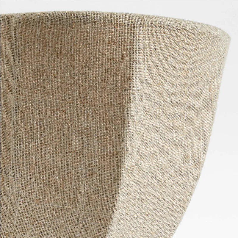 Decorative Shaded Retro Linen Wall Sconce Light with Pull Chain