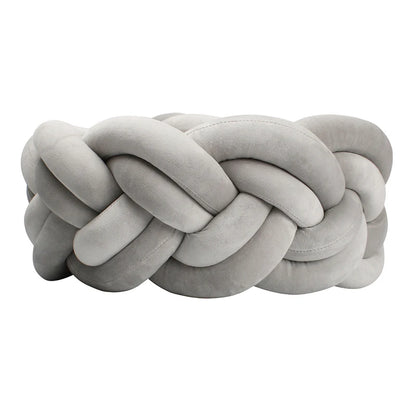 Braided Baby Crib Bumper – 300/400cm Soft Cushion Bed Protector for Newborns & Nursery Decoration