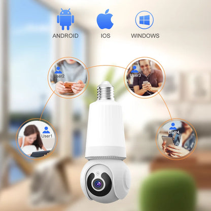 Smart Bulb Security Camera
