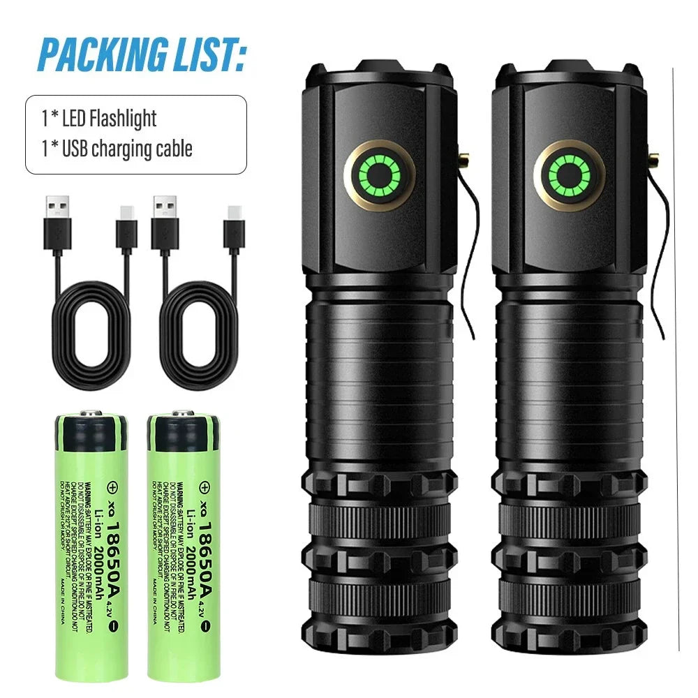Multifunctional Powerful Super Bright Flashlight