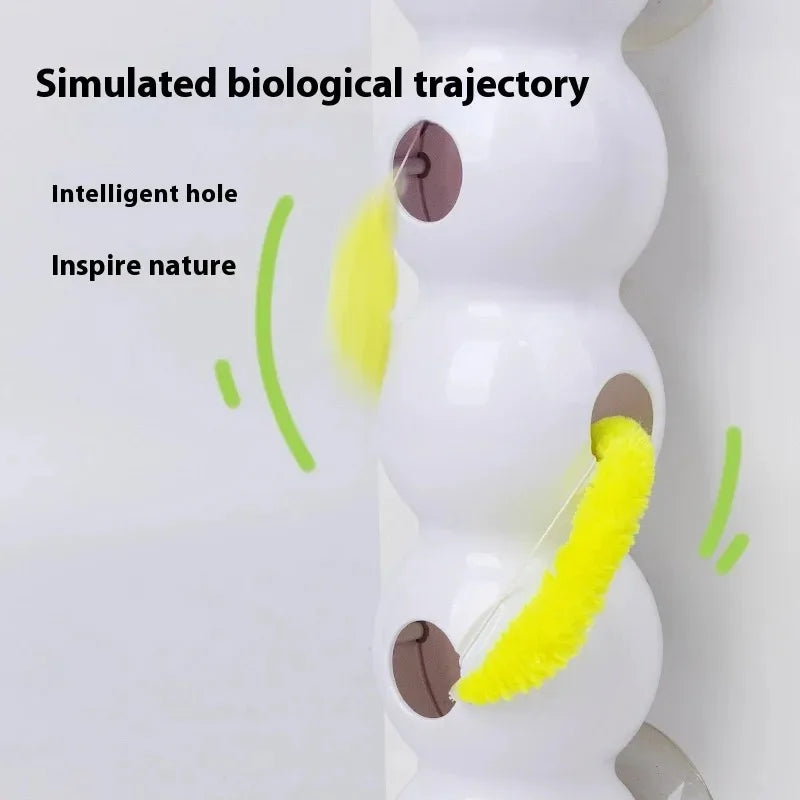 Smart Caterpillar Cat Interactive Toy