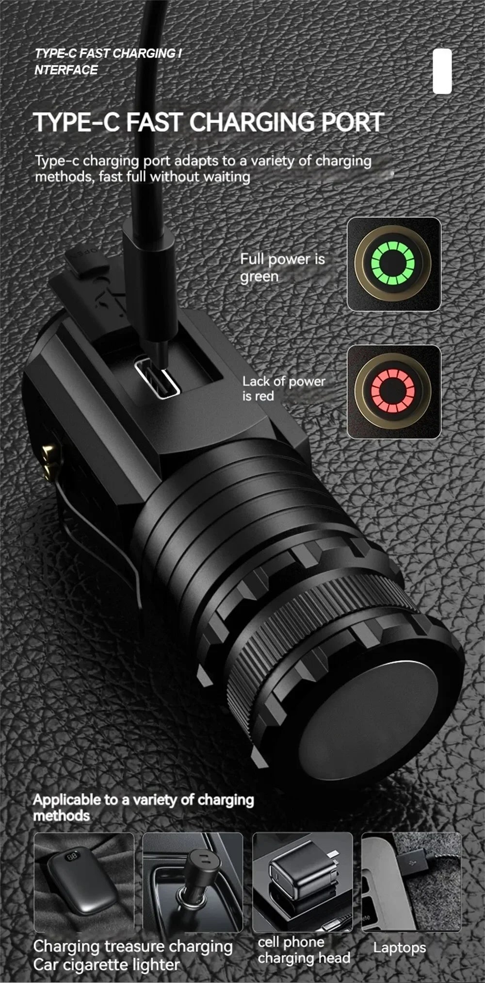 Multifunctional Powerful Super Bright Flashlight