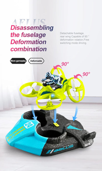 RC 3 in 1 Sea Land And Air Flying Boat Car Toy