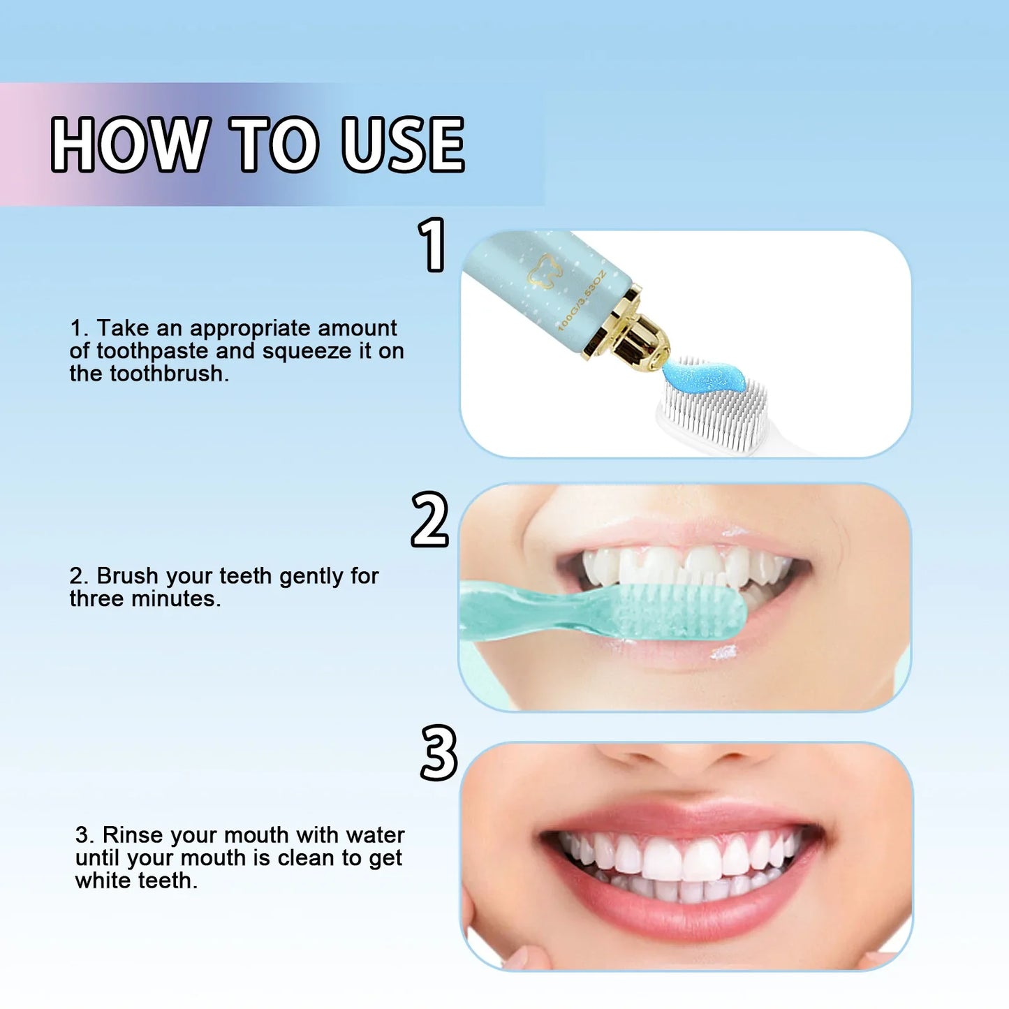 Herbal Stain Removal Whitening Toothpaste