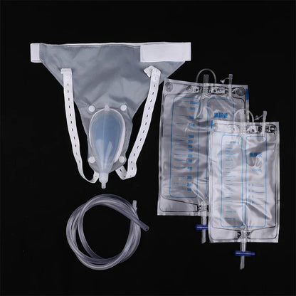 Silicone Adults Urine Collector with Catheter Bag