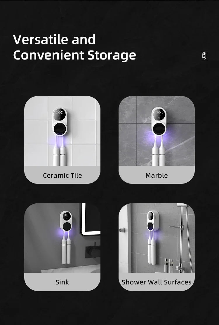 Smart Portable Toothbrush UV Sterilizer