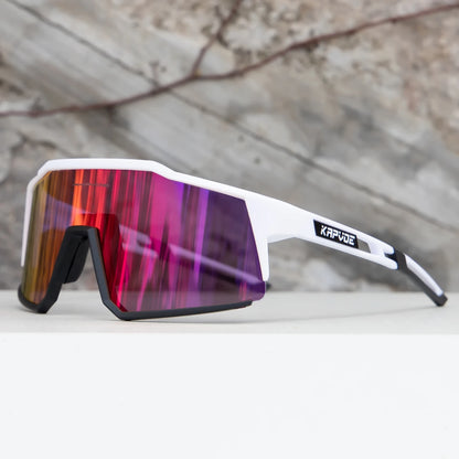 Kapvoe Men’s Cycling Glasses – UV400 Sports Sunglasses for Road & MTB Riding