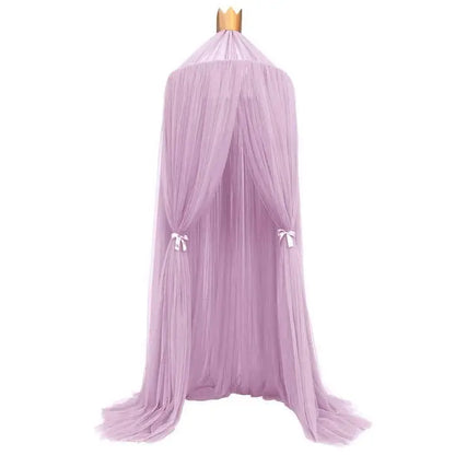 Baby Bed Canopy Mosquito Net – Hanging Crib Tulle Curtains for Nursery & Children’s Room Decor