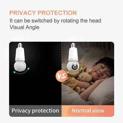 Smart Bulb Security Camera
