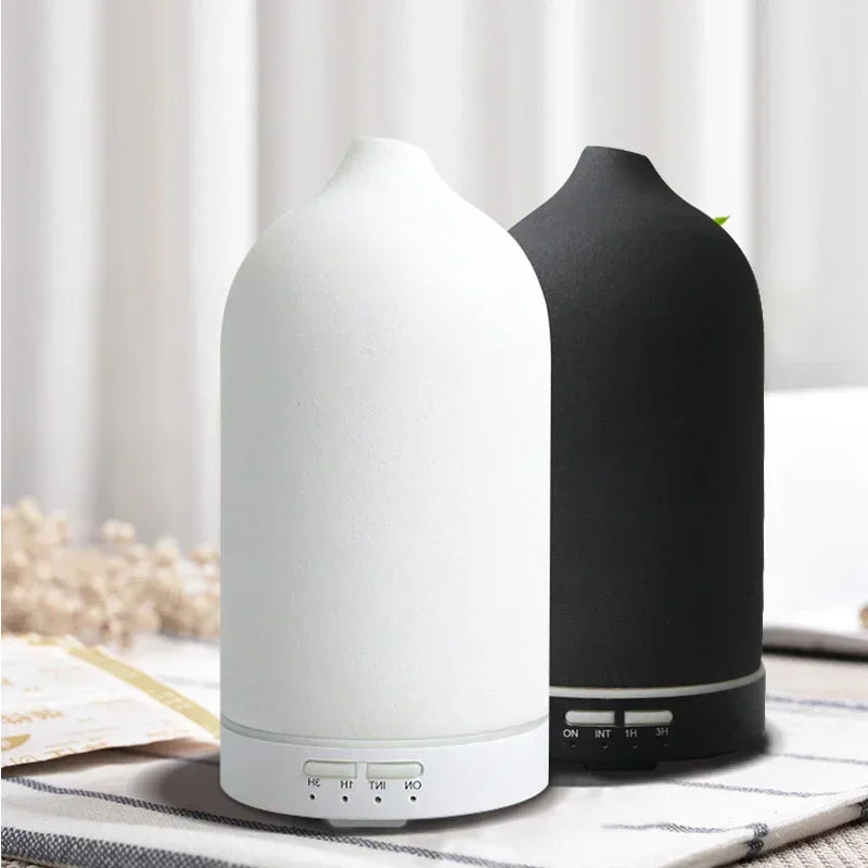 Ceramic Electric Aromatherapy Light Diffuser Humidifier - UK, EU, US & AUS Plug