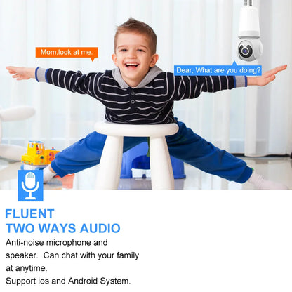 Smart Bulb Security Camera