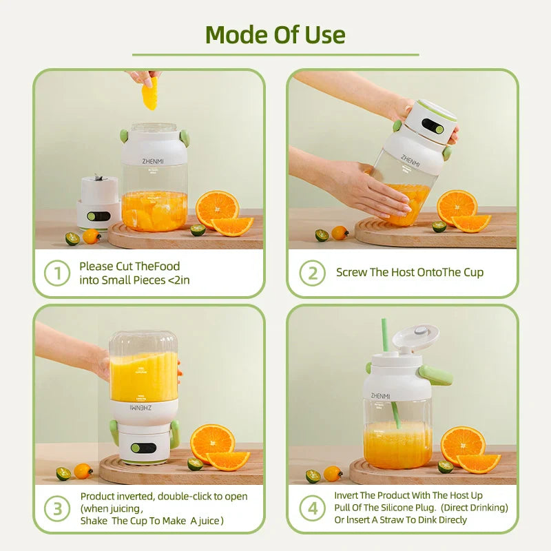 Rechargeable Portable Juicer