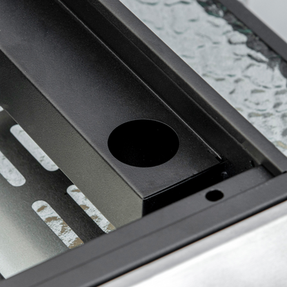 10kW Portable Gas BBQ Grill - Dual Burner, Compact & Easy Clean