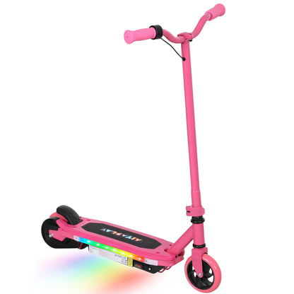 AIYAPLAY Colorful Light Electric Scooter for Kids Ages 6-14